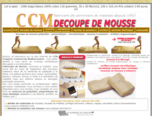 Tablet Screenshot of mousse-decoupe.com